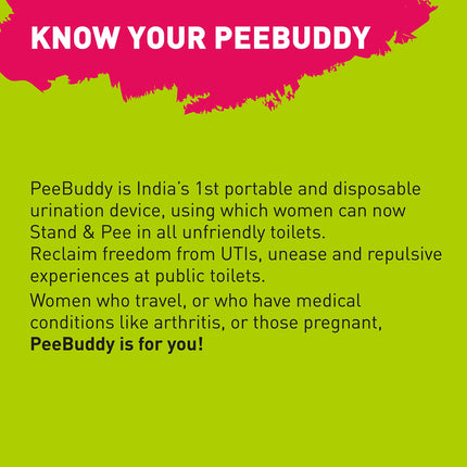 PEE BUDDY kartona pisuāra urinēšanas piltuve sievietēm, urinēšana stāvus, urinēšanas līdzeklis sievietēm, antibakteriāls, 80 urinēšanas piltuves sievietēm