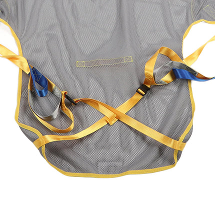 Pacienta pacelšanas slings, elpojošs mīksts sieta pacienta pacelšanas slings slimnīcai