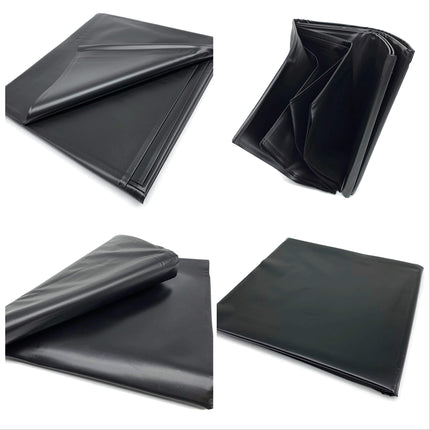 eXODA seksa palags ūdensizturīgs palags gultas veļa melna 200x230 cm bez lateksa no