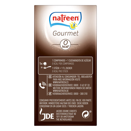 natreen® saldinātājs gardēžiem, galda dozators, bez kalorijām, cukura aizstājējs, 400 gabali