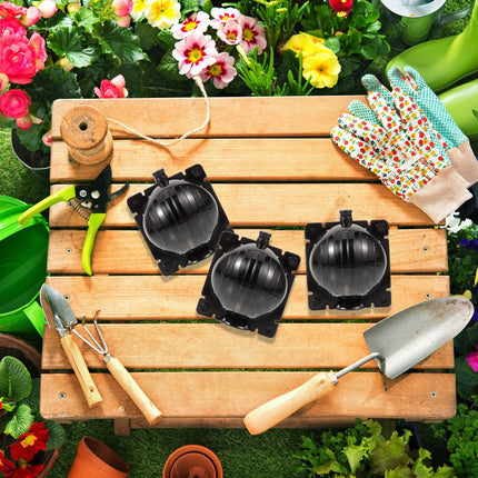 Angoily koku sakņu kaste 10 iepakojumu augu sakņu bumbu potēšanas instrumenti atkārtoti lietojama augstspiediena augoša bumba koku sakņu gaisa slāņa audzēšanas komplekts sakņu ierīce kokiem un ziediem