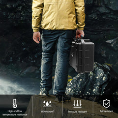FPVtosky Avata 2 soma, ūdensnecaurlaidīga soma DJI Avata 2 drona/Fly More komplektam, piemērota DJI Goggles 3, RC Motion 3 un DJI FPV tālvadības pults 3 piederumiem [TIKAI SOMA]