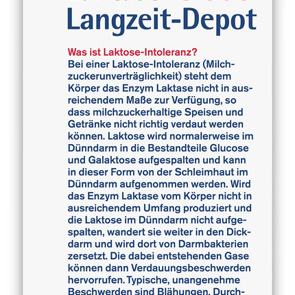 tetesept Lactase 13 000 – laktāzes tabletes laktozes nepanesības gadījumā – uztura bagātinātājs ar tūlītēju iedarbību un 6 stundu ilgstošu depo – 1 bundža ar 40 tabletēm