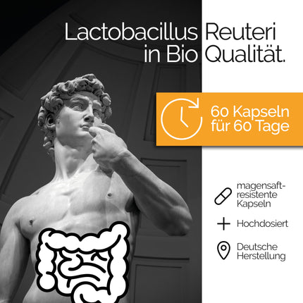 Lactobacillus Reuteri | BIOLOĢISKAIS | Kapsulas | Dzīvas liofilizētas baktērijas