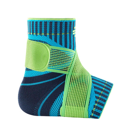 BAUERFEIND potītes atbalsts Unisex, 1 potītes atbalsts sportam, piemēram, futbolam, fitnesam vai skriešanai, novērš sastiepumus, zils, M