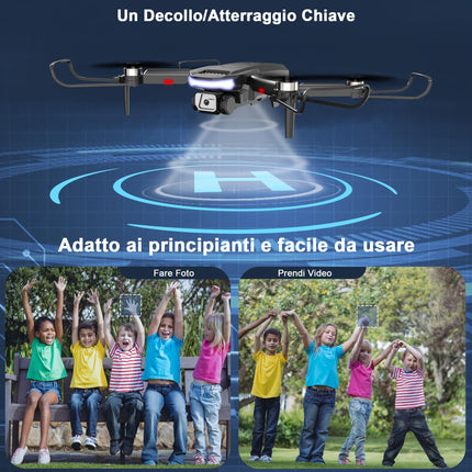 Wipkviey B15 drons ar 4K kameru IT