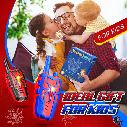 Rotaļlietas no 3 4 5 6 7 8 9 10 gadu vecumam zēnam, rācija bērniem uzlādējama dāvana zēnam meitenei 3-10 gadu vecumam zirnekļa rotaļlieta rācija āra spēles radio rotaļlietas