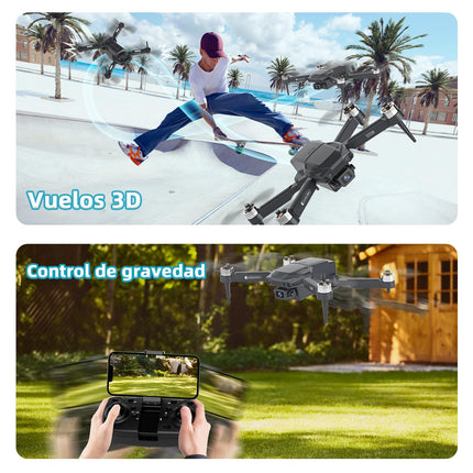 S508 drons ar 720P HD kameru, 90° regulējamu objektīvu, salokāms FPV drons pieaugušajiem un iesācējiem, WiFi lietotne, 3D apgriešana, automātiska noturēšana, optiskā plūsmas pozicionēšana, ceļa punktu lidojums