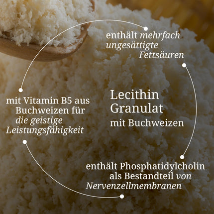 BÄRBEL DREXEL® sojas lecitīna granulas (750 g) Tīrs lecitīns 100% vegāns Ražots Vācijā, bez gēnu inženierijas, unikāls aktīvo vielu komplekss, nepiesātinātās taukskābes + holīns, B vitamīni, griķi
