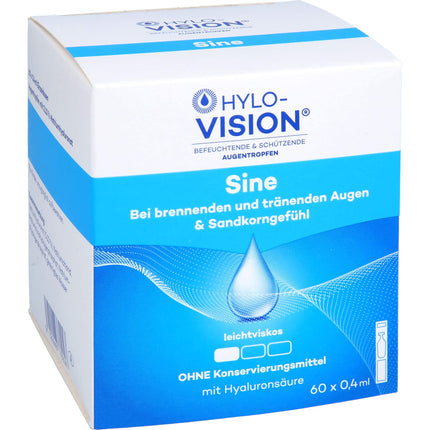 Hylo-Vision Sine vienreizējās devas pipetes