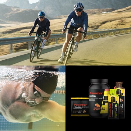 Powerbar - Isoactive - Sarkanie augļi - 1320g - Izotonisks sporta dzēriens - 5 elektrolīti