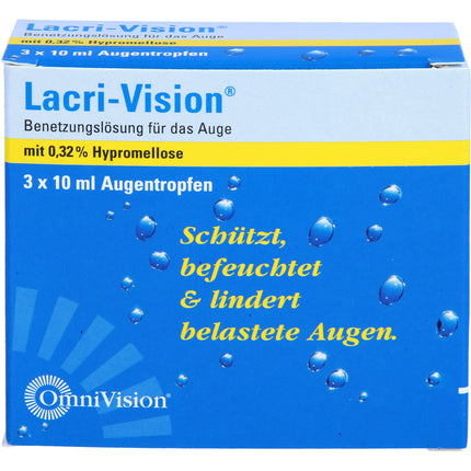 LACRI-VISION acu pilieni 3 x 10 ml