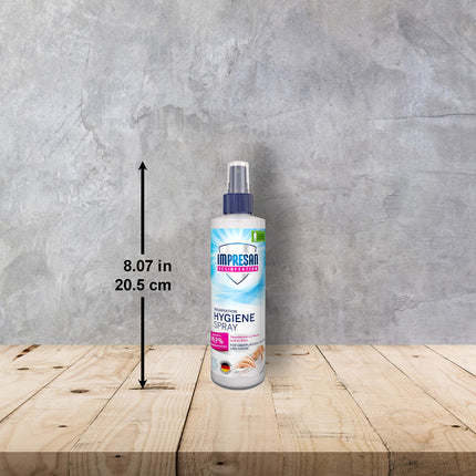 Impresan higiēnas aerosols: dezinfekcijas līdzeklis virsmām un tekstilizstrādājumiem - dezinfekcijas sūkņa aerosols - 6 x 250 ml praktiskā izdevīgā iepakojumā