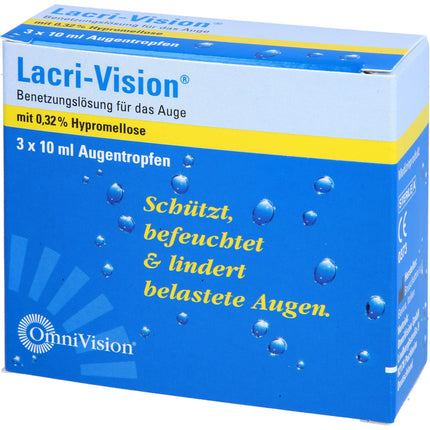 LACRI-VISION acu pilieni 3 x 10 ml