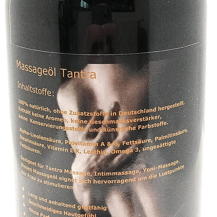 Tantras masāžas eļļa 500 ml Dabīga eļļa bez smaržvielām, piemērota arī alerģijām. Partneru masāža Erotiskā masāža