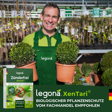 Legona® Xentari kodēm un kāpuriem nekaitīgs kastīšu kožu aerosols | Kodes, baltā kāposttauriņa un ziemas kodes bioloģiskā kontrole | Nav bīstams bitēm