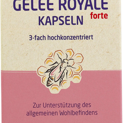 Hoyer Royal Jelly FORTE kapsulas 30 kapsulas, 1 iepakojums (1 x 12,2 g) - bioloģiskas