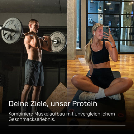 Sūkalu proteīna pulveris [Nut Nuga] - augsta proteīna satura proteīna pulvera kokteilis - proteīna pulvera sūkalu proteīna kokteilis ar 22 g proteīna vienā porcijā - proteīna kokteilis ar BCAA un EAA (1000 g) Wehle Sports®