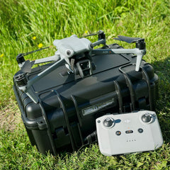 B&amp;W āra pārnēsāšanas soma DJI Air 3, Air 3S un Fly More Combo droniem - Type 3000 Yellow - Ūdensizturīga saskaņā ar IP67 sertifikātu, putekļu necaurlaidīga, triecienizturīga un neiznīcināma
