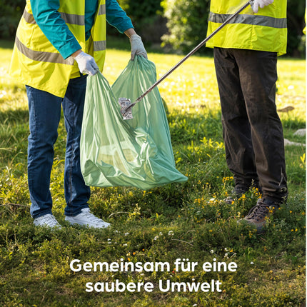Praknu metāla atkritumu knaibles - Stabils un izturīgs atkritumu satvērējs 95 cm - Ideāli piemērots mājām un dārzam - Ergonomisks rokturis - Nav nepieciešams noliekties