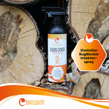 Eivolution Bug Blocker - dabīgs kukaiņu atbaidītājs (500ml) - pret odiem, mušiņām, ērcēm un zāles ērcītēm