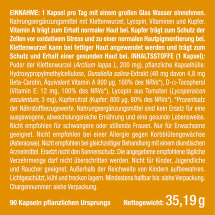Beta karotīna SUN PLUS iedeguma kapsulas | 2in1 dabīgs iedeguma bronzeris IDEĀLAI ĀDAI | Dabīgs iedegums + ādas aizsardzība | VITAMĪNA AE antioksidantu pašiedeguma kapsulas 100% vegāns iedeguma pastiprinātājs