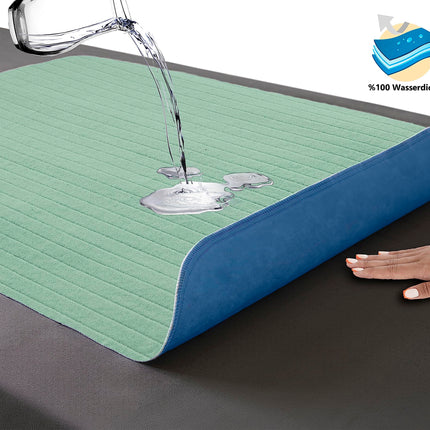 A&amp;F Nesaturēšanas ieliktnis 75x90 (3 gab. iepakojumā) - 4 slāņi - Uzsūkšanas spēja līdz 26280 ml/m² - Mazgājams slimnīcas ieliktnis - Mazgājams nesaturēšanas ieliktnis - Matrača ieliktnis zīdaiņu gultiņai un bērnu gultiņai (75x90 (3 gab. iepakojumā))