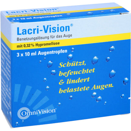 LACRI-VISION acu pilieni 3 x 10 ml