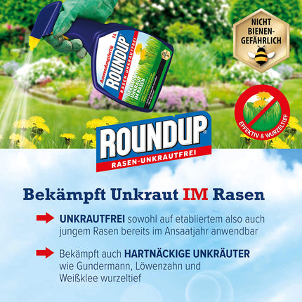 Roundup zāliena nezāļu iznīcinātājs - 500 ml
