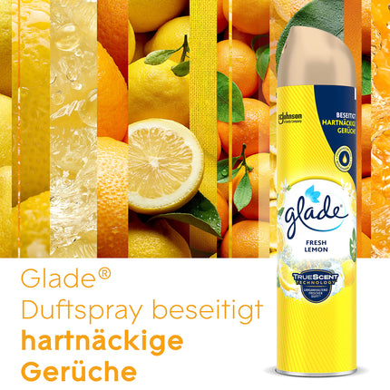 Glade gaisa atsvaidzinātājs aerosols, citrons, 300 ml