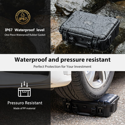 STARTRC Neo Case, ūdensnecaurlaidīgs pārnēsāšanas futrālis DJI Neo Fly More Combo ar RC-N3 tālvadības pulti, Neo Intelligent Flight Battery/Uzlādes centrmezgls