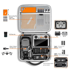 Tomātu soma DJI Mavic 3 Classic aksesuāriem, pārnēsājama ceļojumu soma DJI Mavic 3 Fly More Combo, saderīga ar DJI RC/RC-N1