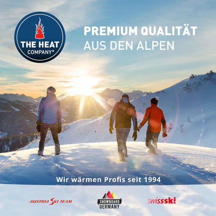 THE HEAT COMPANY siltuma jostas - 3 iepakojums - ĪPAŠI SILTAS - Vislabākā cenas un vērtības attiecība - 12 stundas mājīga siltuma - Gatavas lietošanai - Aktivizējas ar gaisu - Pilnīgi dabīgas - Der visiem izmēriem: S-XL