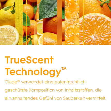 Glade gaisa atsvaidzinātājs aerosols, citrons, 300 ml