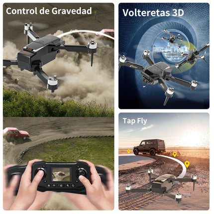 F205 drons ar kameru 2,4 collu ekrānam, bezkontaktu motora FPV drons pieaugušajiem, automātiska lidošana, žestu vadība, 8G SD ar karšu lasītāju, vienas taustiņa iedarbināšana iesācējiem