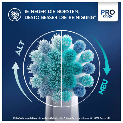 Oral-B Kids Zirnekļcilvēka elektriskās zobu birstes uzgaļi, īpaši mīksti sariņi, bērniem no 3 gadu vecuma, pastkastītes drošs iepakojums, 8 gab. iepakojumā