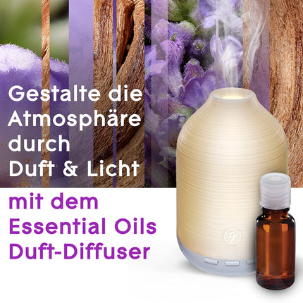 Glade aromterapijas ēterisko eļļu smaržu difuzora uzpilde, dzena mirklis, lavandas un sandalkoka aromātu difuzors, 17,4 ml