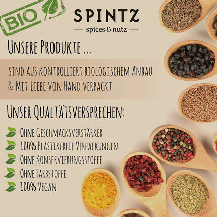 SPINTZ® 420 gab. Organiskās mežrozīšu kapsulas - vegānas mežrozīšu kapsulas ar lielu devu - 500 mg organiskā mežrozīšu pulvera no bioloģiskās lauksaimniecības - mežrozīšu pulveris | plastmasas nesaturošs iepakojums