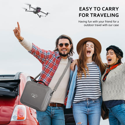 STARTRC Air 3S pārnēsāšanas soma, pārnēsājama ceļojumu soma, pārnēsāšanas soma DJI Air 3S Fly More Combo, RC2/RC/RC-N3/N2 kontroliera uzglabāšanas vieta DJI Air 3S piederumiem, akumulatora uzlādes centrmezgls