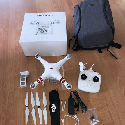 DJI Phantom 3 standarta komplektācija