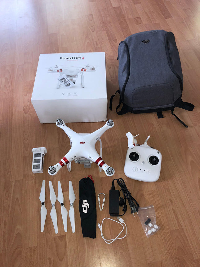 DJI Phantom 3 standarta komplektācija