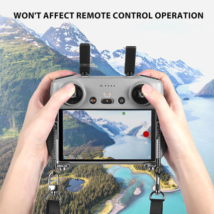 STARTRC siksna RC 2/RC/RC Pro kontrolierim, kakla siksna, pārnēsāšanas josta DJI Mini 4 Pro/Mini 3 Pro/Mavic 3/Mini 3/Air 3S drona tālvadības pults siksniņas piederumi