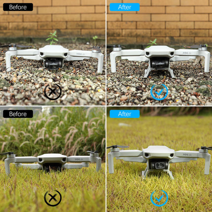 FPVtosky 8 vienā piederumu komplekts DJI Mini 4K/Mini 2/Mini 2 SE dronam: divslāņu pārnēsāšanas soma, planšetdatora stiprinājums, RC-N1 siksna, nolaišanās mehānisms, propellera turētājs, 2 vadības sviras, 2 datu kabeļi, digitālā uzlīme