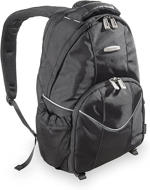 Aspensport backpack for camera and laptop - black