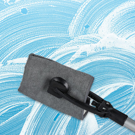 Relaxdays Grabber, atkritumu satvērējs, rokas pagarinājums, palīdzības sniedzējs senioriem, alumīnijs, plastmasa, 88 cm, melns/sudrabains