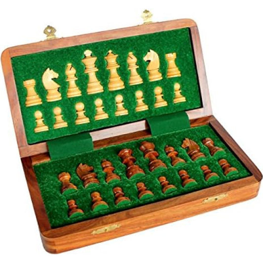 Stonk raft, quality wooden chess set 18 x18 magnetic chess box made of rosewood