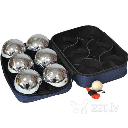 Enero Boule Petanque balls 6 pcs (black)