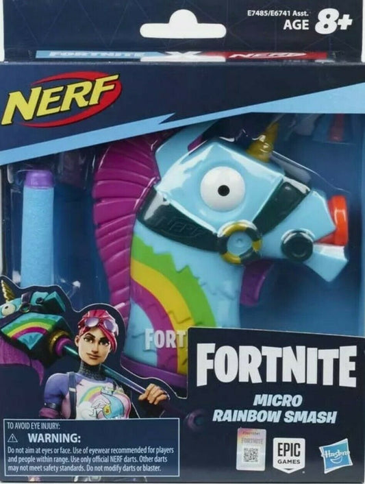 Toy Hasbro - Verf Micro Shots Fortnite Micro Rainbow Smash/from Assort